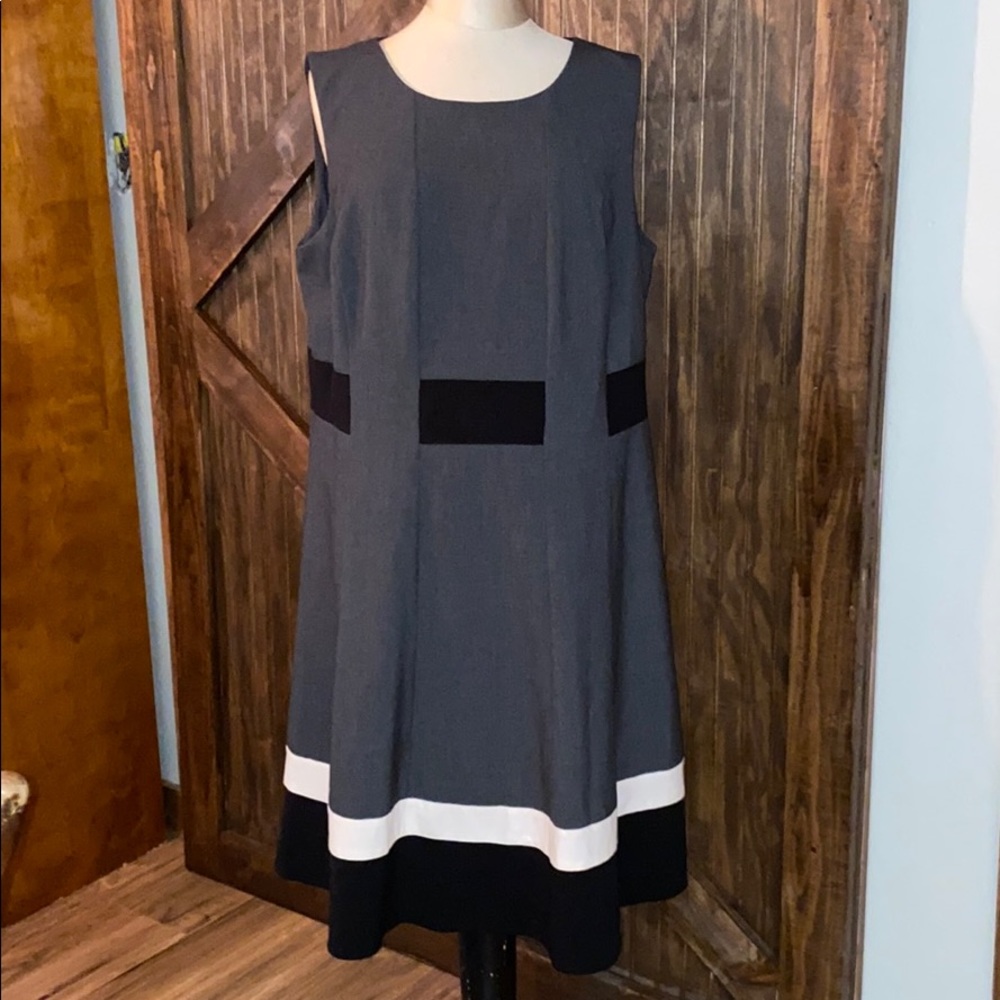 Calvin Klein Color Block Dress
